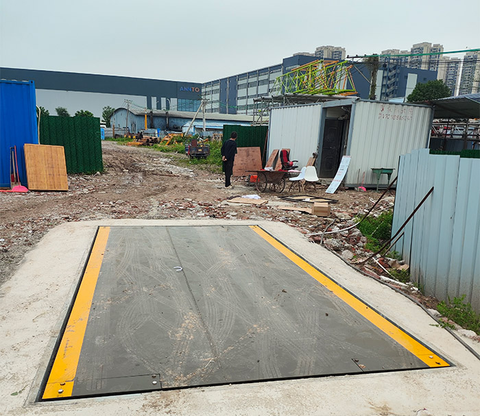 佛山順德再生資源回收2.5米x5米-30噸地磅